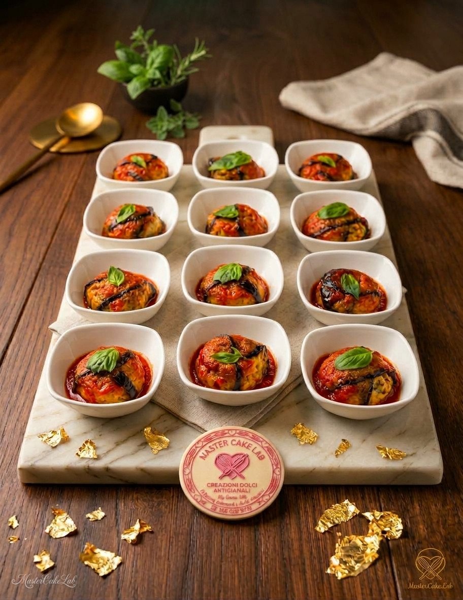 Parmigiana finger food