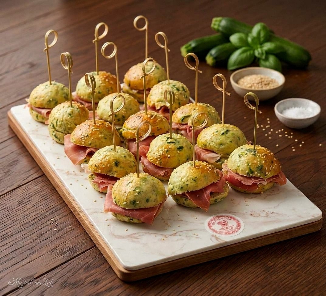 Paninetti morbidi agli spinaci con crudo e scamorza