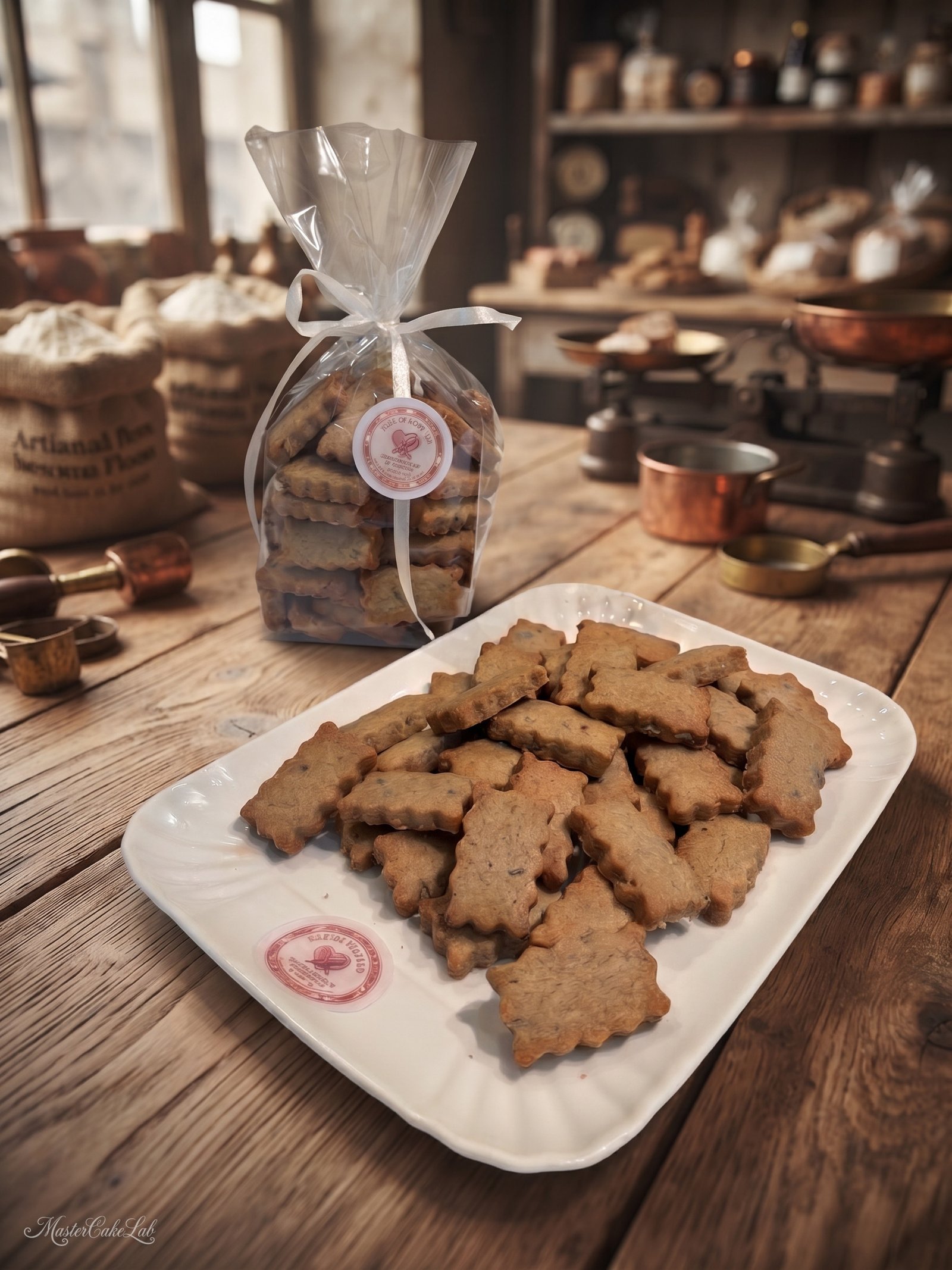 Biscotti integrali artigianali da inzuppo