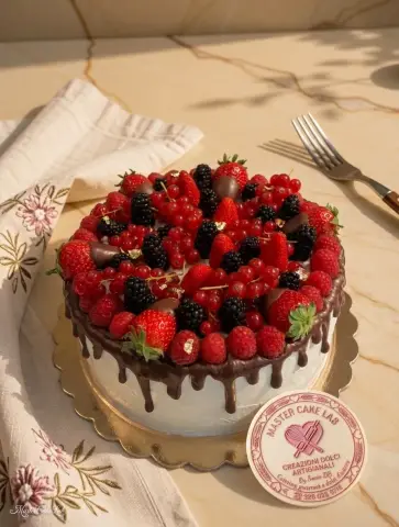 Torta Frutti di Bosco e Cioccolato