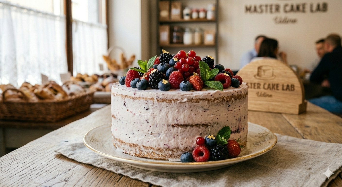 Torta Vegan ai Frutti di Bosco